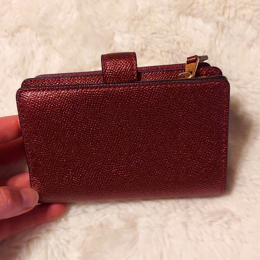 COACH metallic wallet - Picture 4 of 7